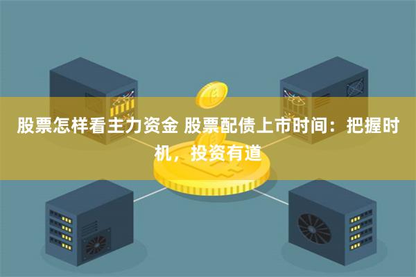 股票怎样看主力资金 股票配债上市时间：把握时机，投资有道